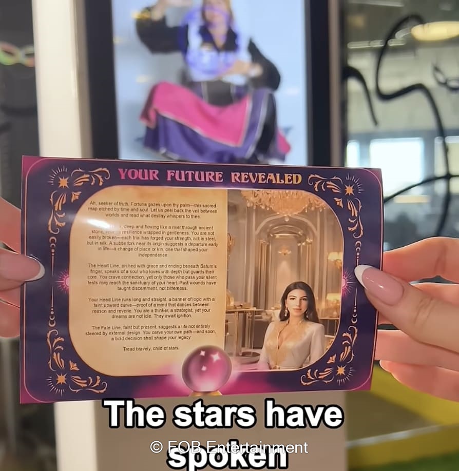 AI Fortune Teller for Events | Interactive AI Palm Reading Experience