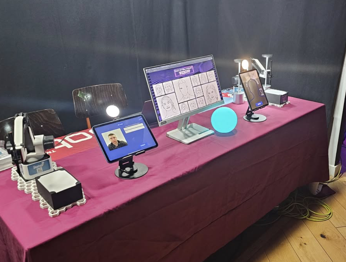 Sketch Bot Hire Out In London